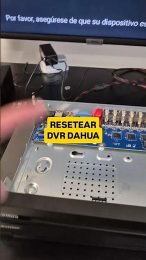 How to RESET DAHUA DVR