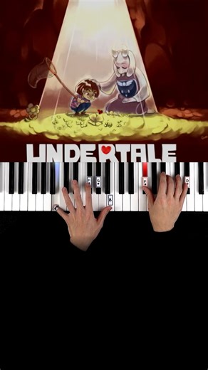 튜토리얼키위즈 on Instagram: "이제 꽃의 모습은 질렸어🌼 ⠀ ⠀ ⠀ #fyp #foryou #piano #undertale #bgm #tutorial #easy #피아노 #게임 #튜토리얼"