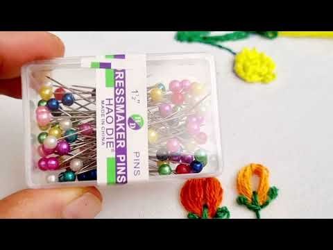 How to Embroider a Calla Lily | Handmade Flower Embroidery Tutorial &simple embroidery