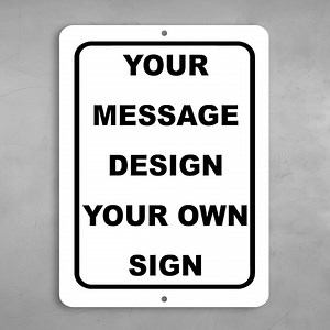 Custom Metal Sign: Personalized Aluminum, Indoor/outdoor - Etsy