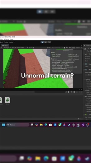 Float32 Precision Loss Shown With Perlin Noise #shorts #programming #unity #csharp