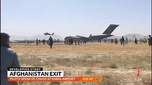 30K views · 81 reactions | Some of the British pilots who flew emergency flights out of Kabul have spoken about the desperate scenes that they faced at the airport, including a bus pulling out in front of them mid-way through take off. 7NEWS at 6pm. www.7NEWS.com.au #Kabul #7NEWS | 7NEWS Sydney | Facebook