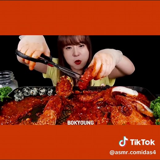 ASMR🍝😋 #comida #asmrvideo #asmr #coreano