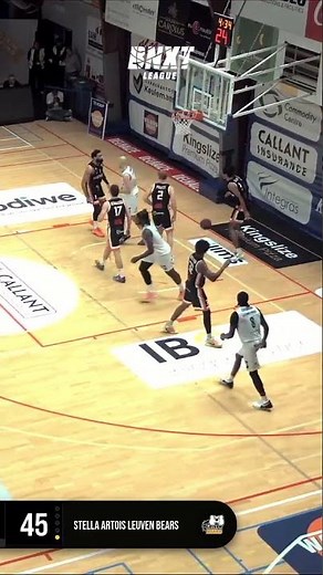 Zaba Bangala with 21 Points vs. Stella Artois Leuven Bears