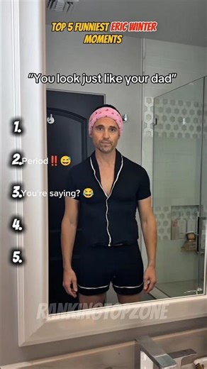 Top 5 Funniest ERIC WINTER Moments 😅🔥 (MUST WATCH😂💯)