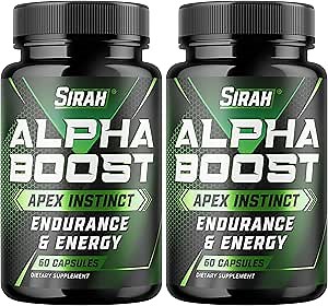 Testosterone Booster for Men - Male Enhancing Supplement - Test Booster for Endurance, Drive, Stamina, Strength, Size, Libido & Lean Muscle Growth - Supports Healthy Blood Circulation - 120 Pills