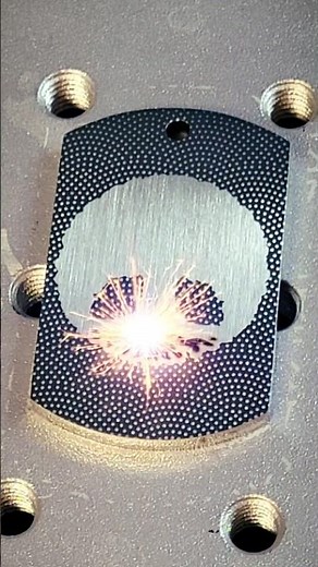 Engraving a stainless steel dog tag... again.