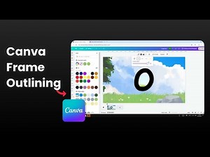 How to Outline a Frame in Canva