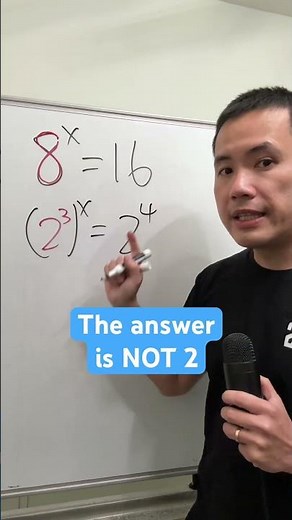 How to solve a basic exponential equation
