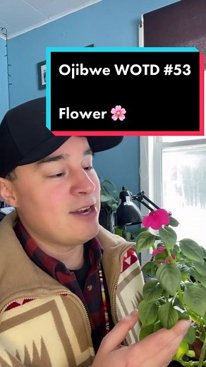 Learning Ojibwe: Flower - Word of the Day #53