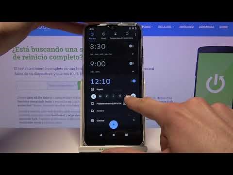 Cómo poner una alarma en LG K22 - alarma despertador