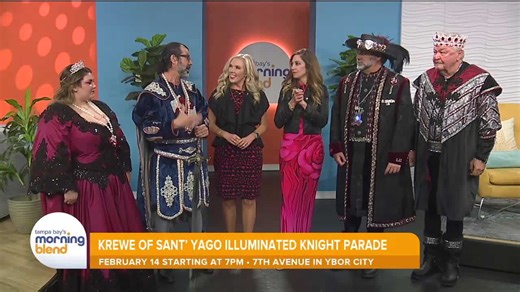 Illuminated Knight Parade | Morning Blend