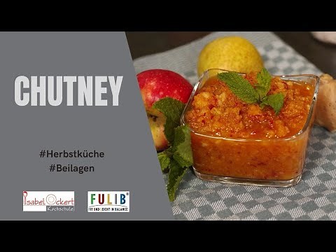 Apfel-Birnen-Chutney - Rezept - Einfach, schnell & lecker von Kochschule Ockert