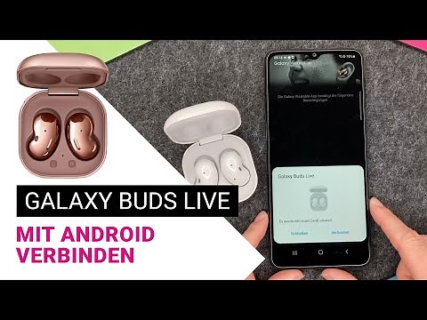 SAMSUNG Galaxy Buds Live - mit Android verbinden • 🎧 • 📲 • 🤖 •