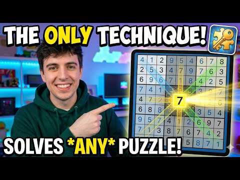 How to Solve Any Sudoku With Just ONE Trick.