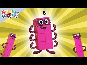 The Many Shapes of Octoblock 🐙 | Counting for Kids | @Numberblocks - Videos For Kids