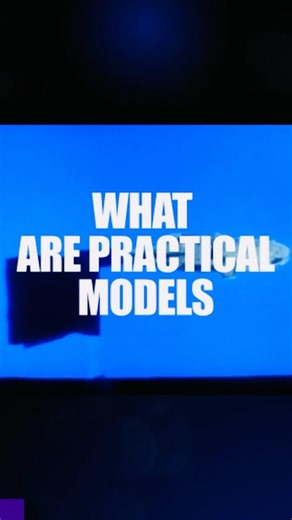 What are Practical Models? #modelmaking #filmmaking