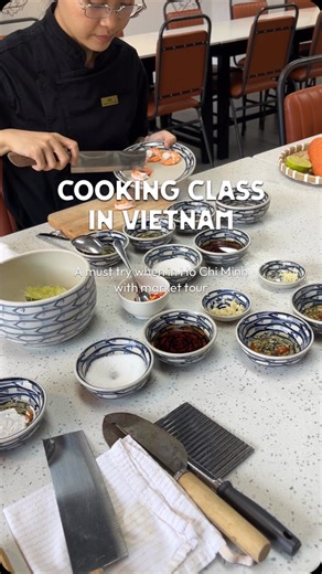 72 reactions · 4 comments | Nag aral na ko para pagluto kita nitong mga Vietnamese food! Cooking class sa Ho Chi Minh! #justgotfed #travel #vietnam #saigon #cookingclass #hochiminh | Just Got Fed | Facebook