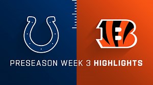 Colts vs. Bengals highlights | Preseason Week 3