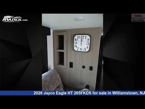 Eye-catching 2026 Jayco Eagle HT Travel Trailer RV For Sale in Williamstown, NJ | RVUSA.com