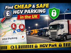 Stop Paying for Parking! 🚛 How I Find Secret Quiet HGV Spots