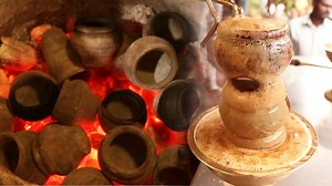 Tandoori Chai In Mumbai | Tandoori Chai Recipe | Indian Street Food - Italian Food