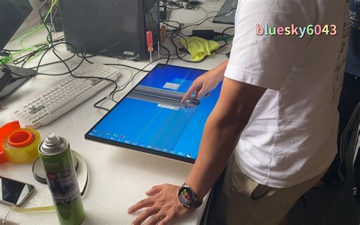 LG 27UL650 显示器更换屏幕全过程