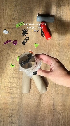 Sarah Elizabeth | DIY Halloween projectors 👻✨🔦 save to try this easy & fun Halloween craft with your kids! follow + comment “LIGHT” for the link to our... | Instagram
