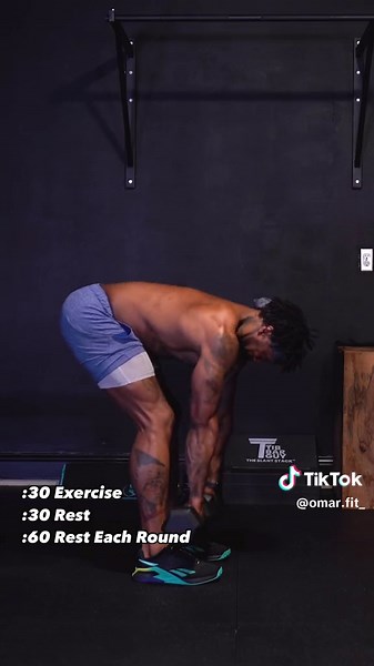 30 Minute Full Body Workout - HIIT Tabata . 5 Rounds 30 Second Exercise 30 Seconds Rest 60 Seconds Rest after Each Round Save Share #workout #hiit #tabata #homeworkout #workoutmotivation #fitness #exercise