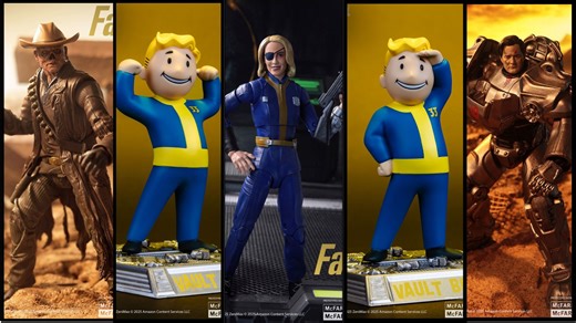 McFarlane Toys Celebrates Fallout Day With a Wave Of Action Figures From The Amazon Series and The Games