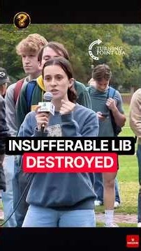 Insufferable Liberal Gets a BRUTAL Reality Check 😳 | TPUSA