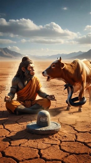 Snake wrapped around cow's leg 😱