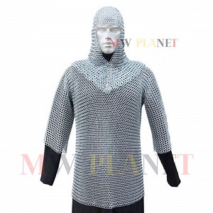 Handmade Aluminum Butted Chainmail Shirt: Lightweight LARP Cosplay Armor - Etsy
