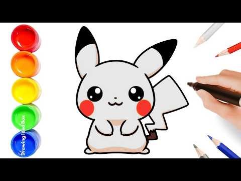 Let’s Draw Pikachu! ⚡🐭 | Easy Pikachu Drawing for Kids | Yup Yup Go