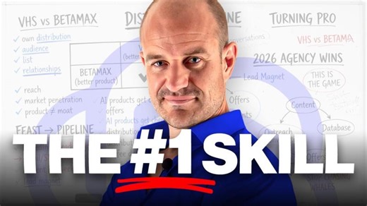 The #1 Skill in 2026 Isn’t Building AI… It’s Owning Distribution | Dan Wardrope