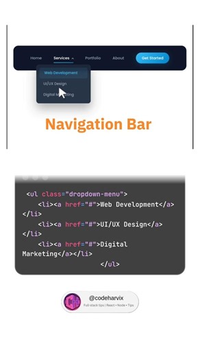 Build a PREMIUM Navigation Bar (HTML & CSS Only! 🚀)