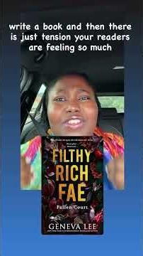 A FRUSTRATING BOOK | BOOK REVIEW OF FILTHY RICH FAE FALLEN COURT | GENEVA LEE #readbook #2stars #sad