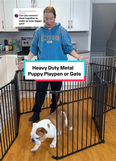 Heavy Duty Metal Puppy Playpen Review