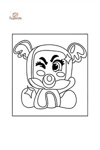 Coloring page Moji Pops Kola ♥ Online and Print for Free!