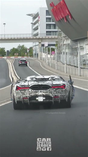 2027 Lamborghini Revuelto SV Prototype Caught Testing around the Nürburgring