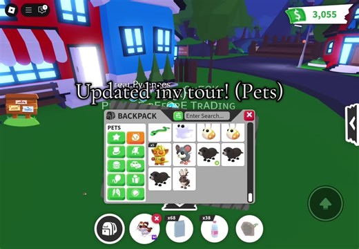 Updated inv tour!! #adoptme #roblox #adoptmepets #inventorytour #fyp