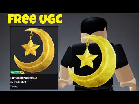 Free UGC Limited! How To Get Ramadan Kareem In Ragdoll Engine | Roblox | Free UGC