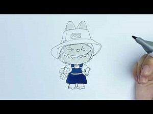 How to Draw Cute Labubu - Easy Step-by-Step Guide (Part 2)