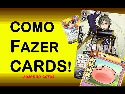 Como Fazer Cards e Imprimir