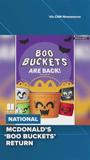McDonald's Brings Back 'Boo Buckets'