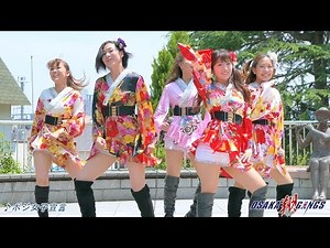 OSAKA翔GANGS 「ポジ女子宣言」 北野町公園ライブポジ女子宣言