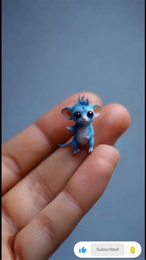 Tiny Avatar Creature in My Hand 💙🌿 | Bioluminescent Mini Forest Spirit!