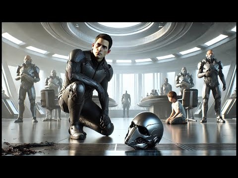 Oficial Alienígena Ataca Criança Humana — Povo do Mundo da Morte Joga Sua Cabeça aos Pés do Conselho