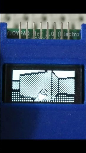 raycasting attiny85 work in progresss! tinyjoypad