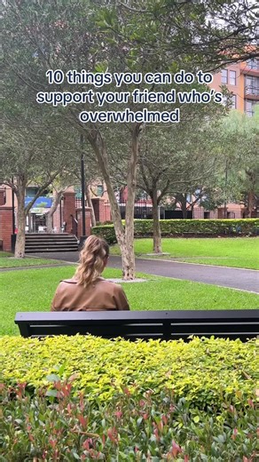 If you notice a friend is stressed, overwhelmed and not coping very well, checking in with them can make a difference to how they feel. Save this list for when you need a reminder for different ways to support a friend. 💜 #CheckIn #Support #Stress #Worries #Wellbeing #TalkingMatters #MentalHealthTips #YouthMentalHealth